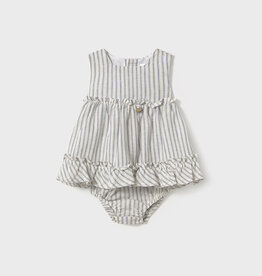 Mayoral Natural Stripe Baby Summer Dress