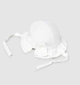 Mayoral White Baby Hat