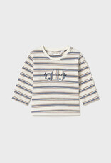 Mayoral Little Adventure Stripe Long Sleeve