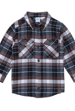 Deux Par Deux Brushed Plaid Shirt