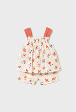 Mayoral Carrot Bambula Shorts Set
