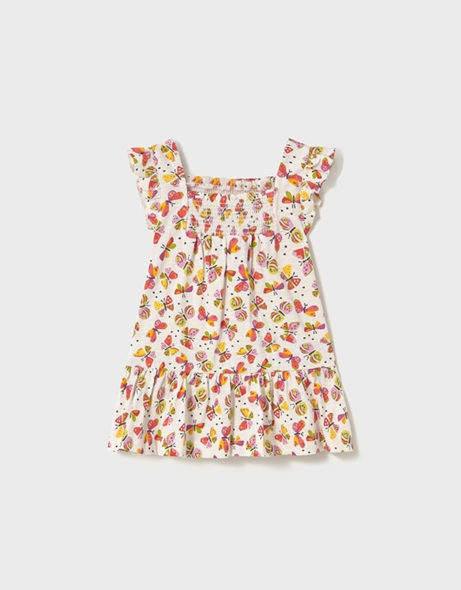 Mayoral Carrot Butterfly Dress