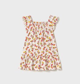 Mayoral Carrot Butterfly Dress