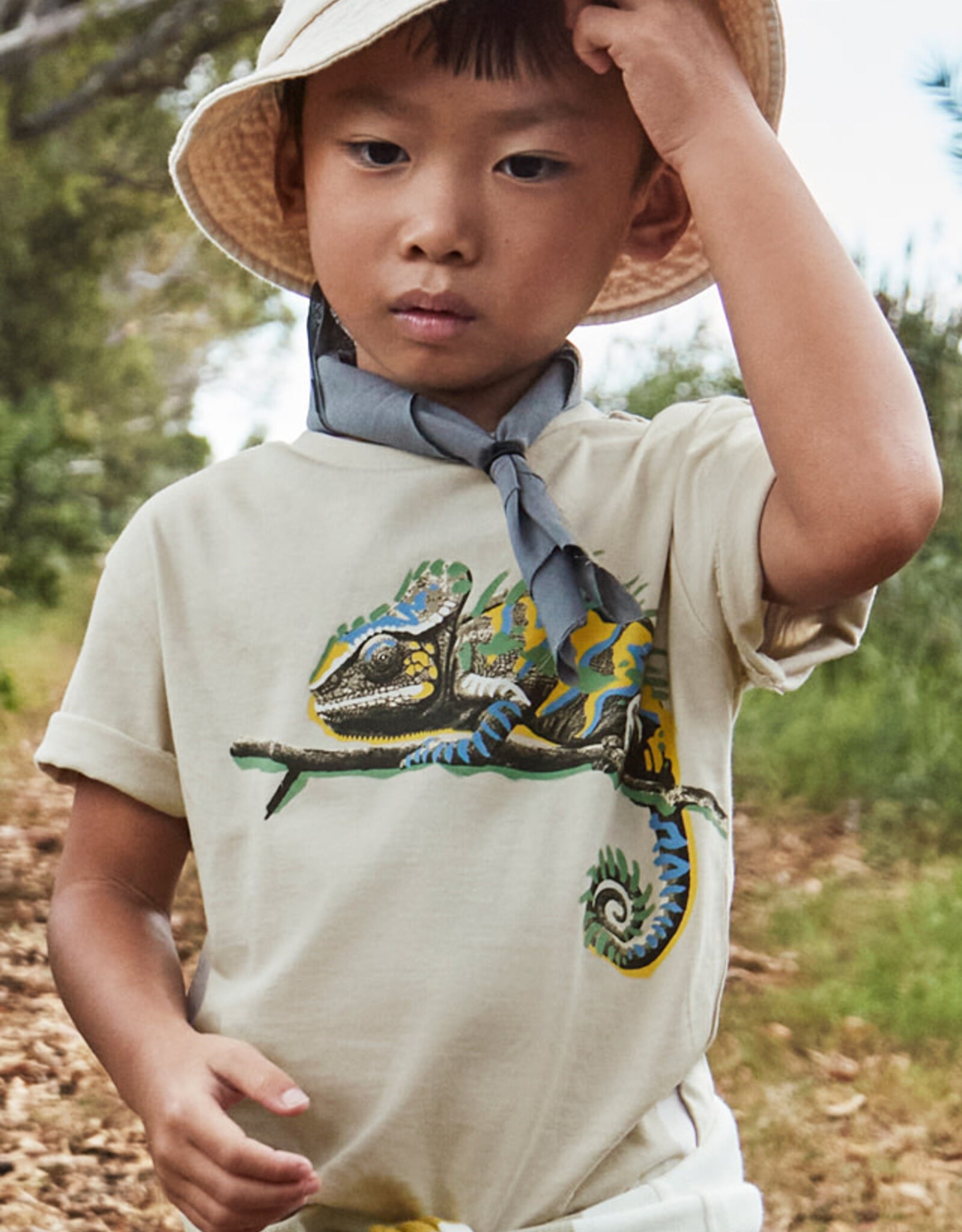 Mayoral Crystal Lizard T-Shirt