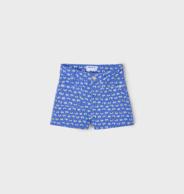 Mayoral Indigo Patterned Shorts