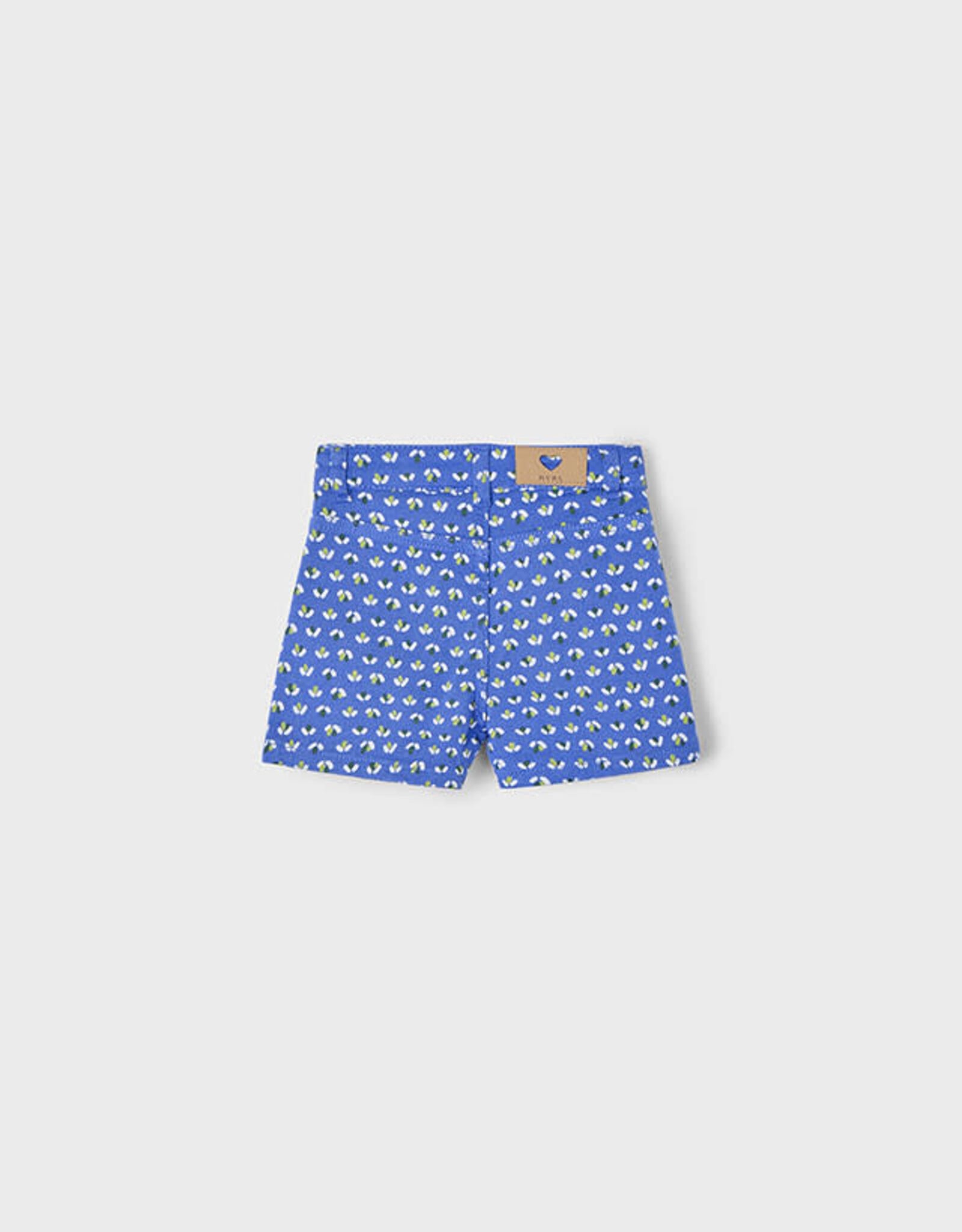 Mayoral Indigo Patterned Shorts