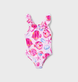 Mayoral Magenta Underwater Swimsuit