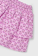 Mayoral Mauve Printed Skirt