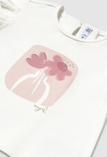 Mayoral Pink Vase Short Sleeve T-Shirt