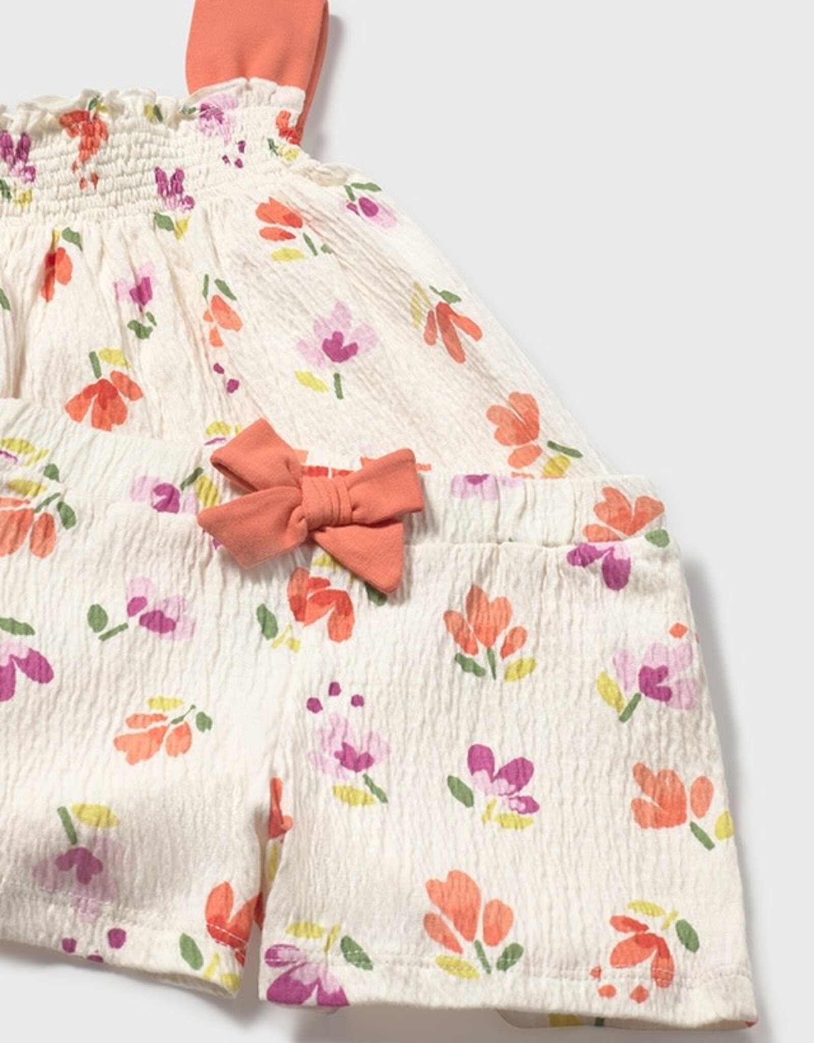 Mayoral Carrot Bambula Shorts Set