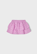 Mayoral Mauve Printed Skirt