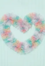 Little Me Rainbow Heart Skort Set