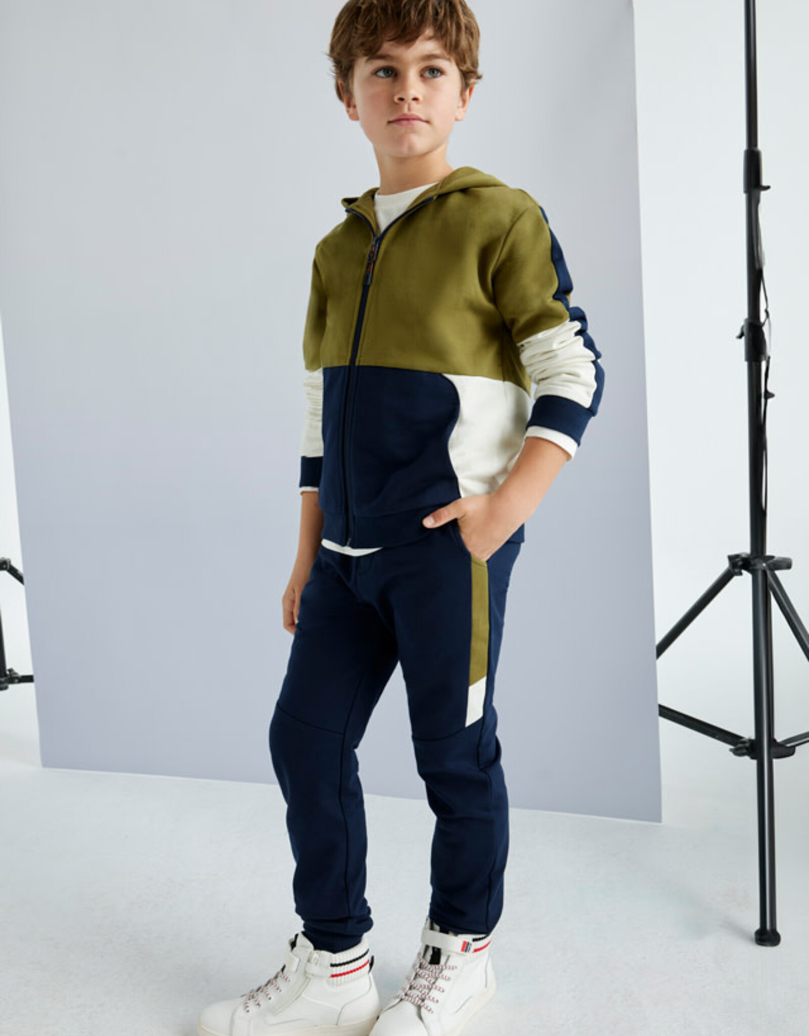 Mayoral Khaki Combined Tracksuit