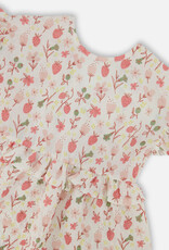 Deux Par Deux Strawberries Dress w/Frill