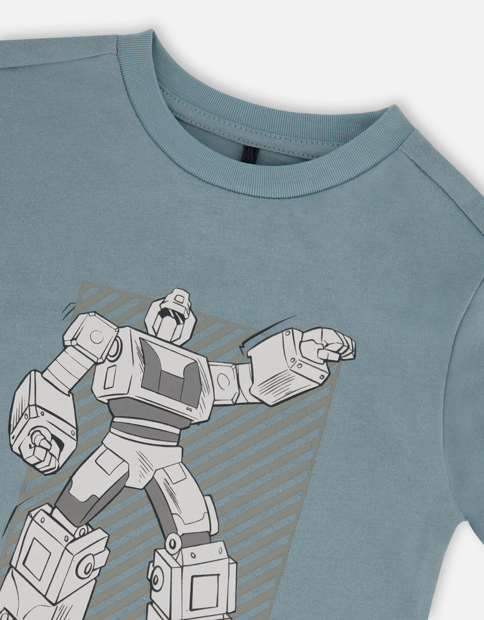 Deux Par Deux Stormy Sea T-shirt with print