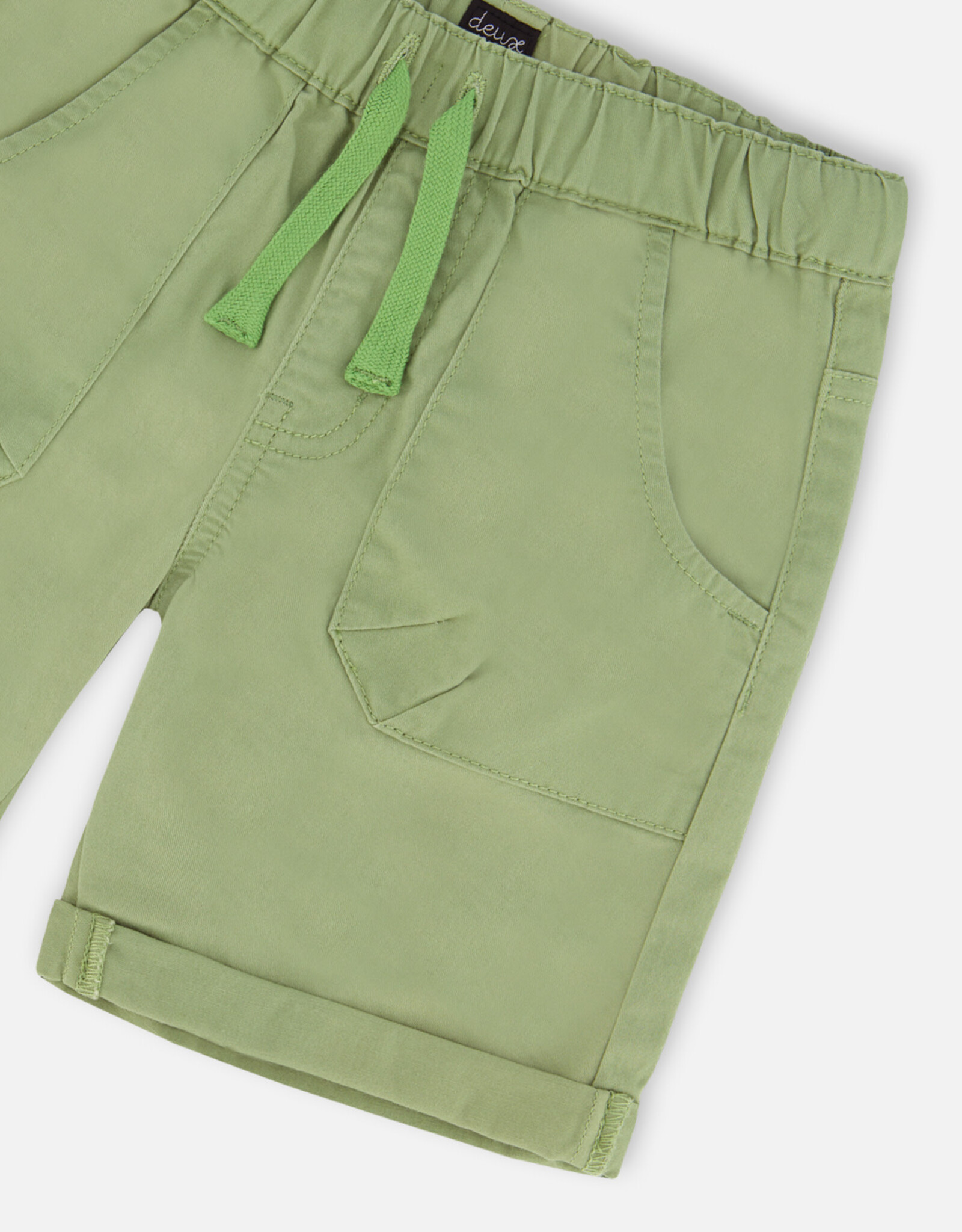 Deux Par Deux Sage Twill Stretch Short