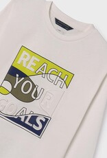 Mayoral "Reach Your Goals" Lime Long Sleeve