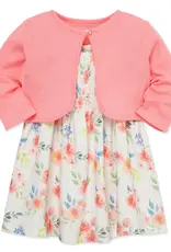 Little Me Rose Knit Dress Set