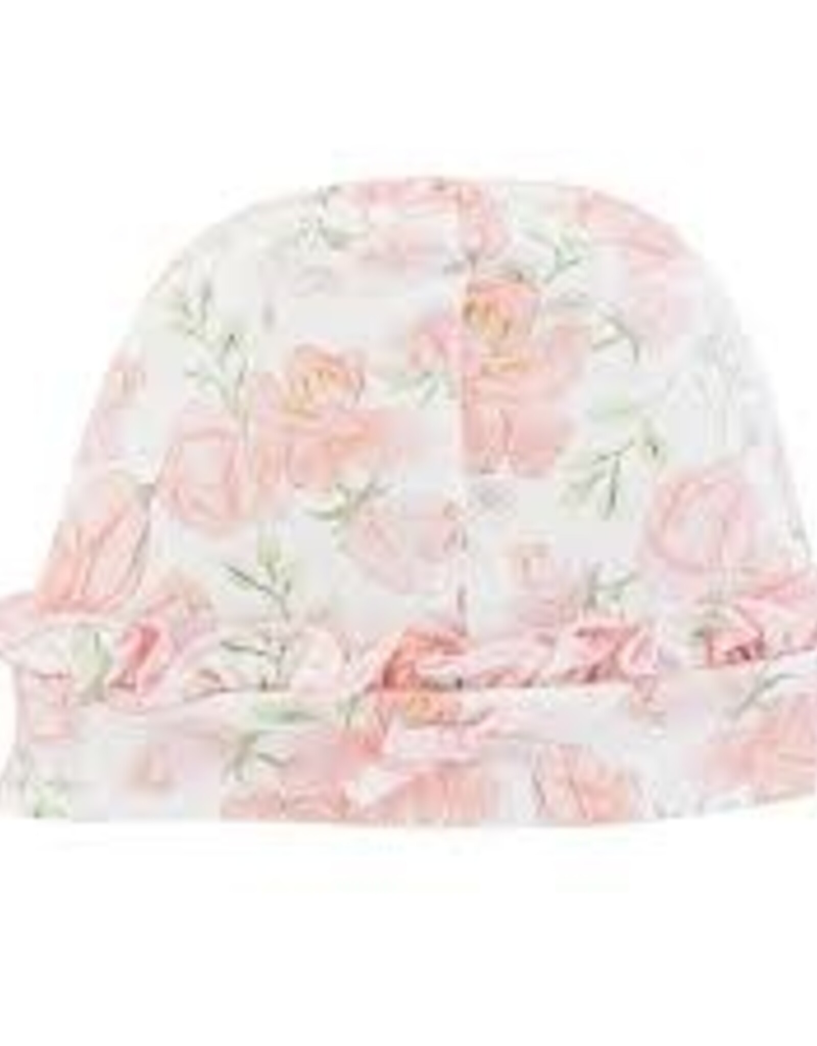 Baby Club Chic Pastel Floral Hat with Ruffle