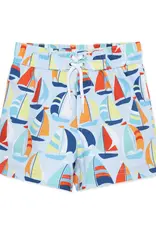Little Me Boat Swim Trunks