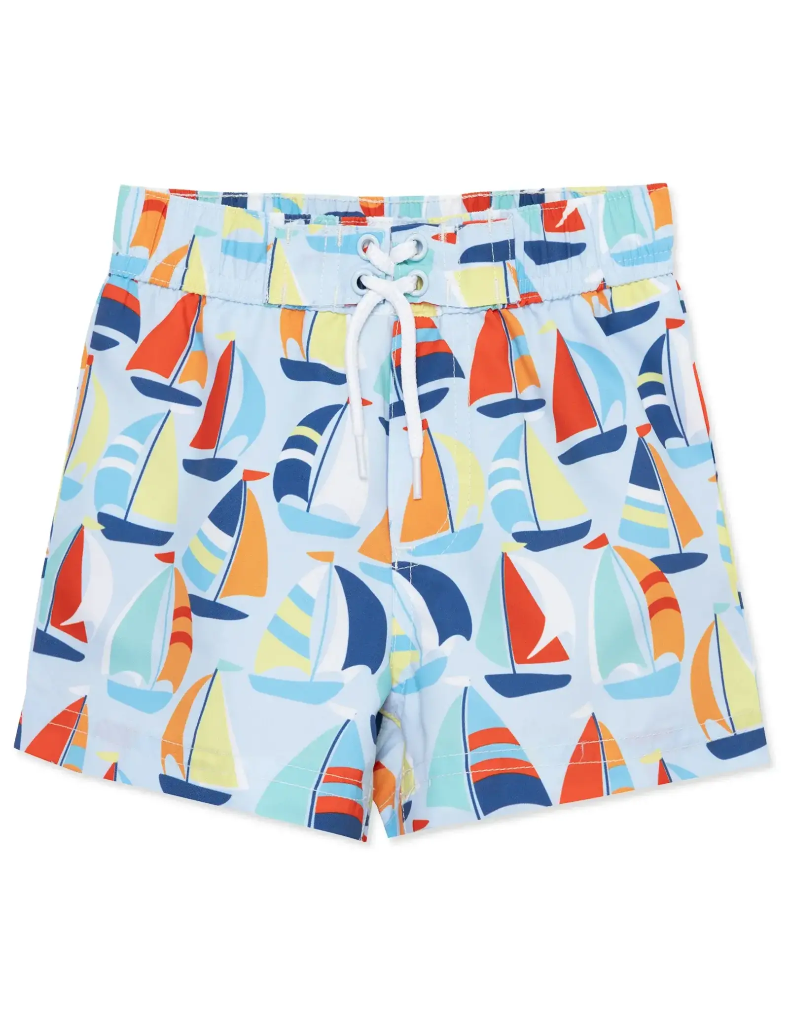 Little Me Boat Swim Trunks