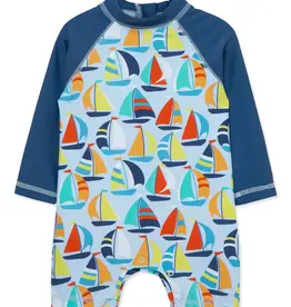 Little Me Boat 1-piece Rashguard