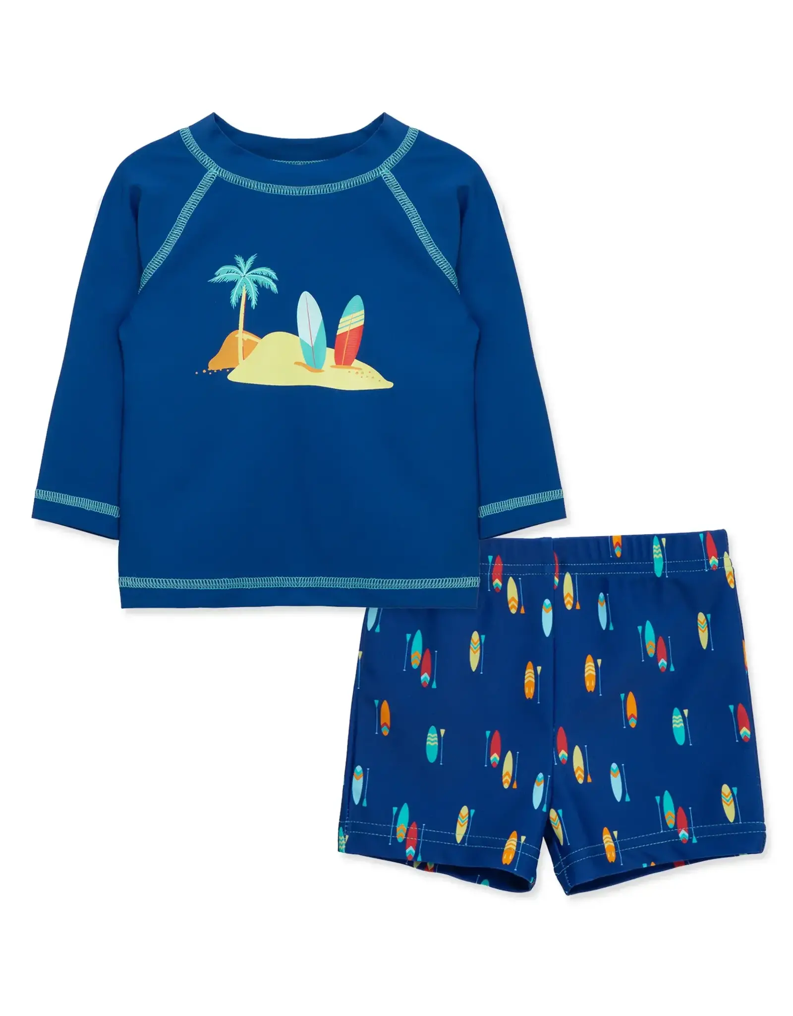 Little Me Surf Rashguard Set