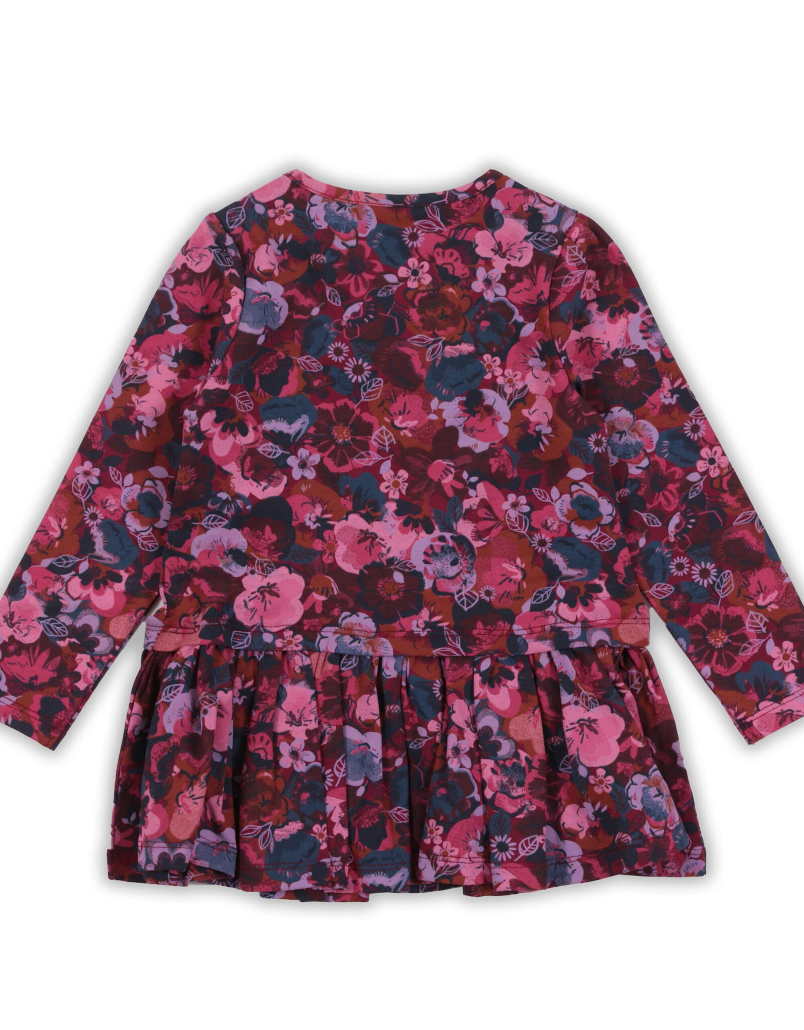 Noruk Baby Burgandy Floral Tunic Top