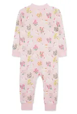 Little Me Unicorn Zip Front Pajama