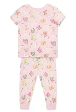 Little Me Unicorn 4-Piece Pajama Set