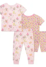 Little Me Unicorn 4-Piece Pajama Set