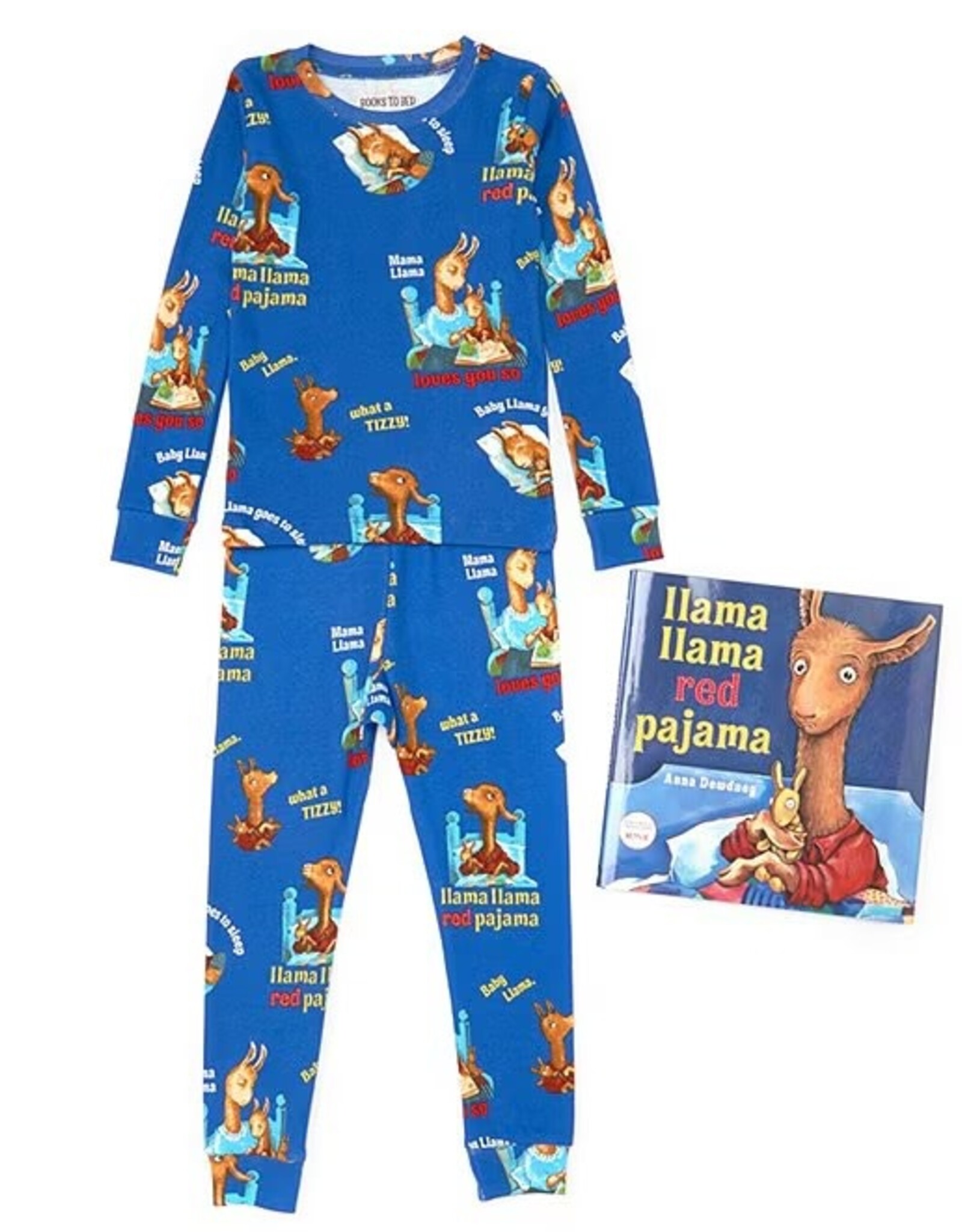 Books to Bed Llama Llama Red Pajama and Book Set