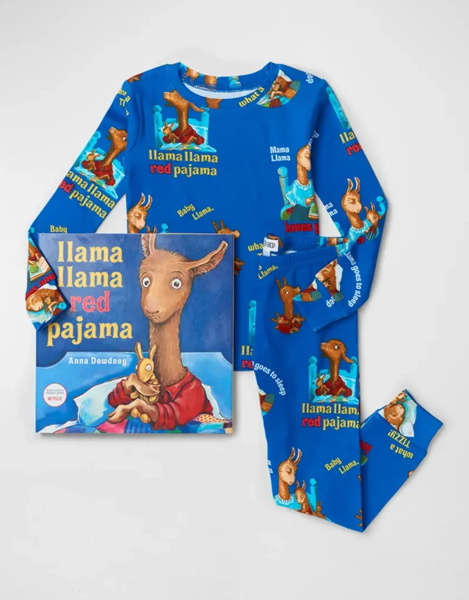 Books to Bed Llama Llama Red Pajama and Book Set