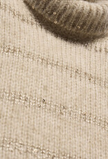 Abel & Lula Wheat Sequen Striped Sweater