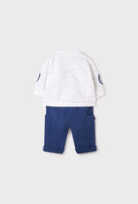 Mayoral Robot Pullover & Pant Set