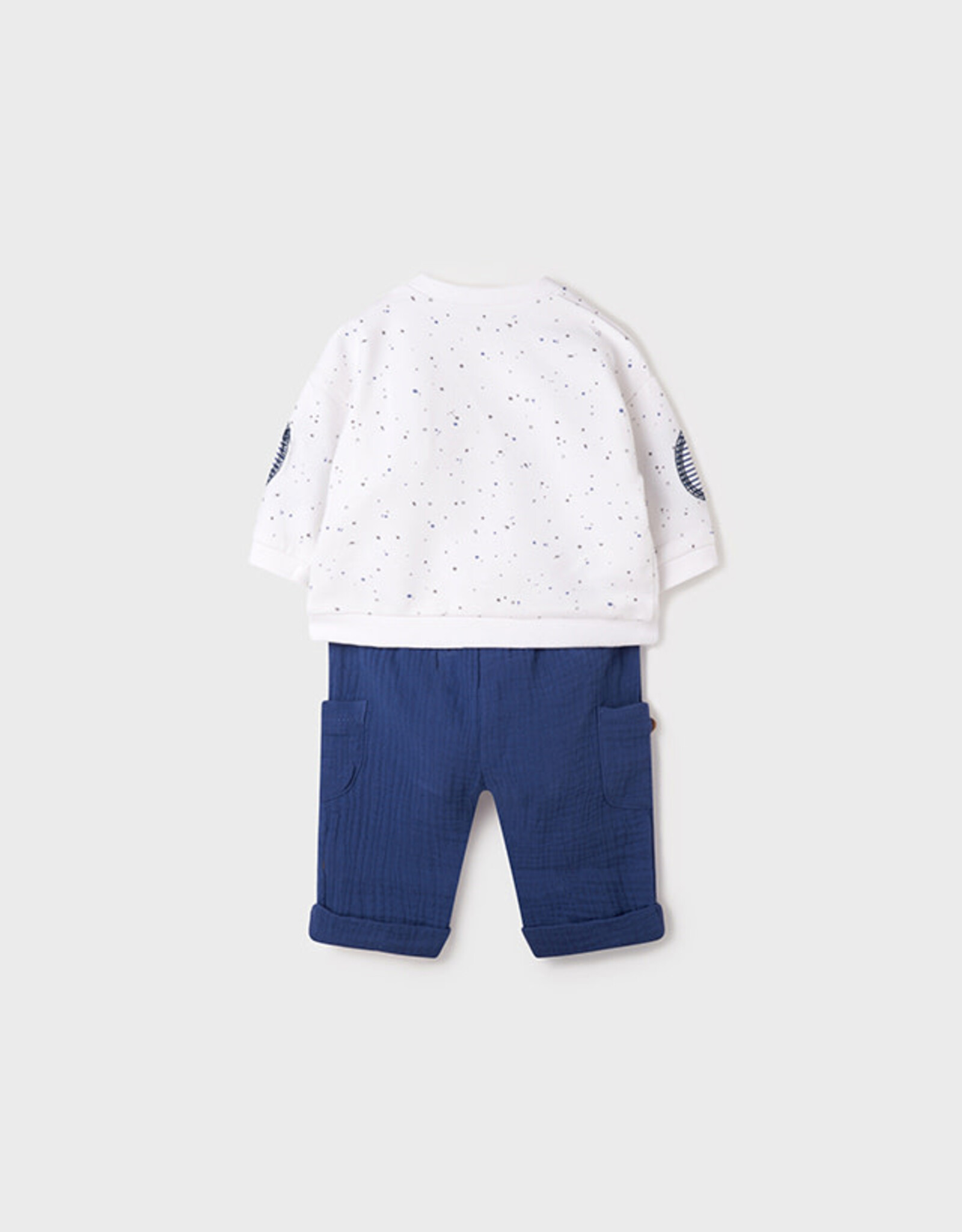 Mayoral Robot Pullover & Pant Set