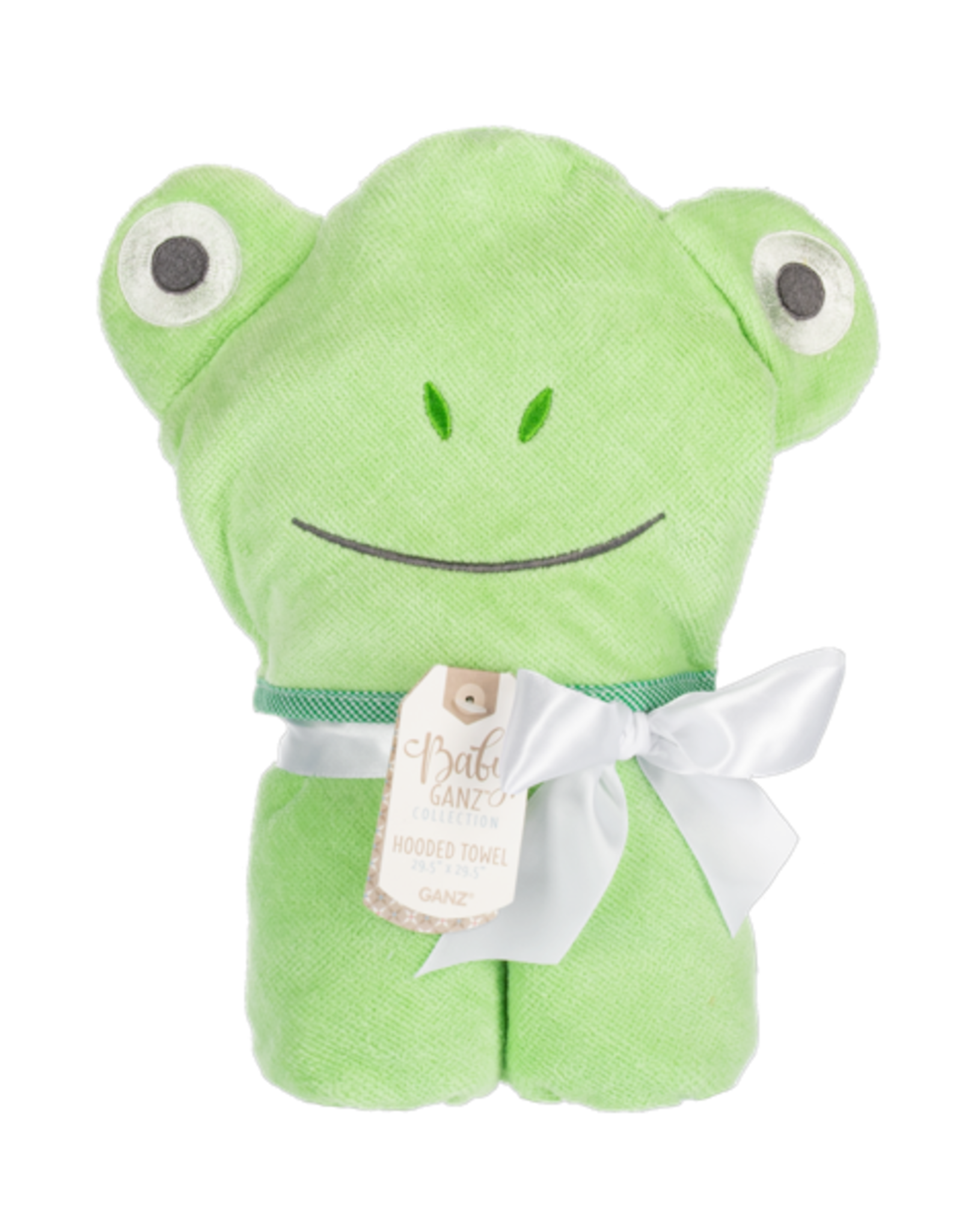 Baby Ganz Collection Frog Hooded Towel