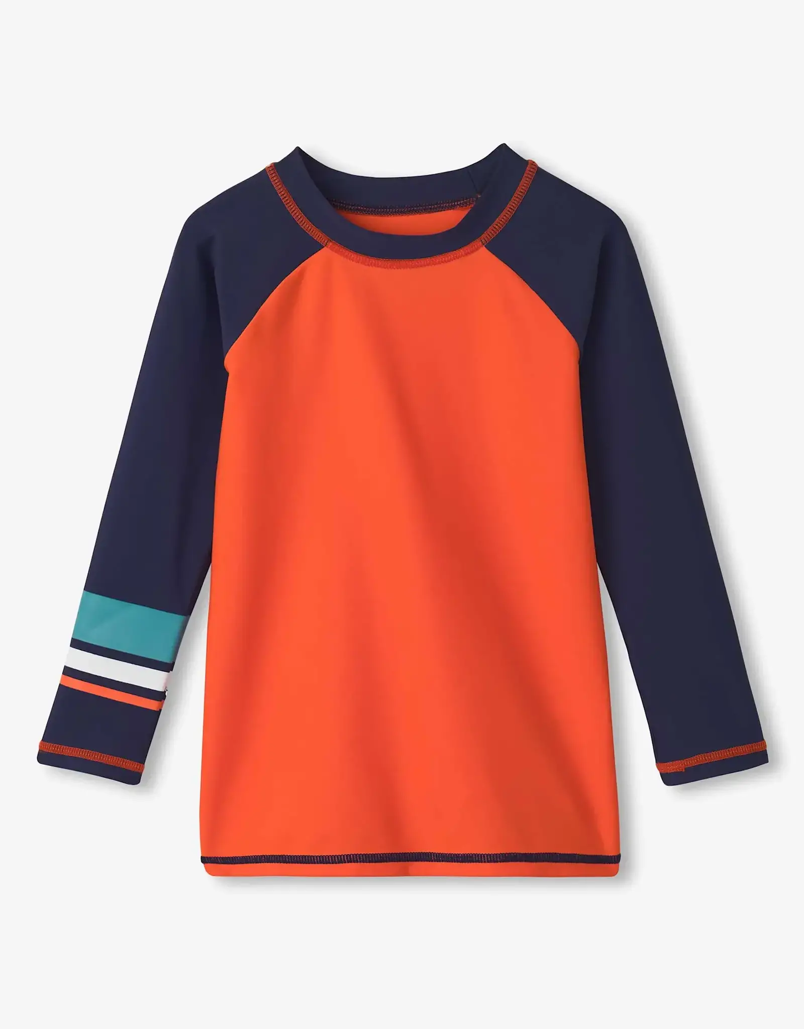 Hatley Orange Long Sleeve Rashguard