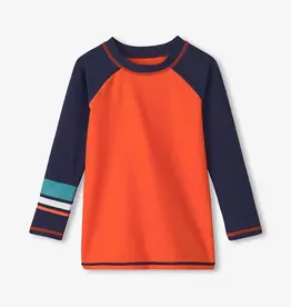 Hatley Orange Long Sleeve Rashguard