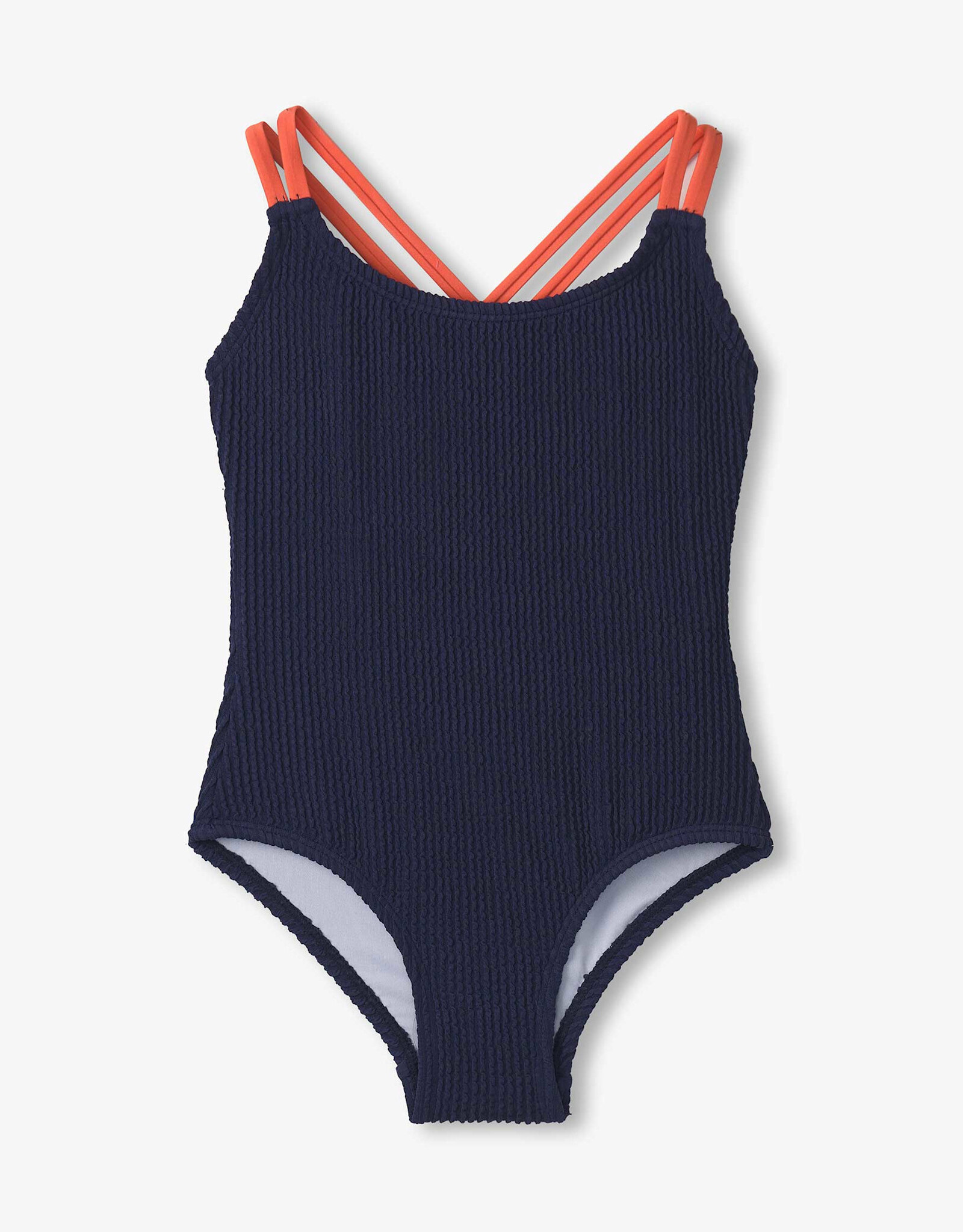 Hatley Patriot Blue Cross Strap Swimsuit