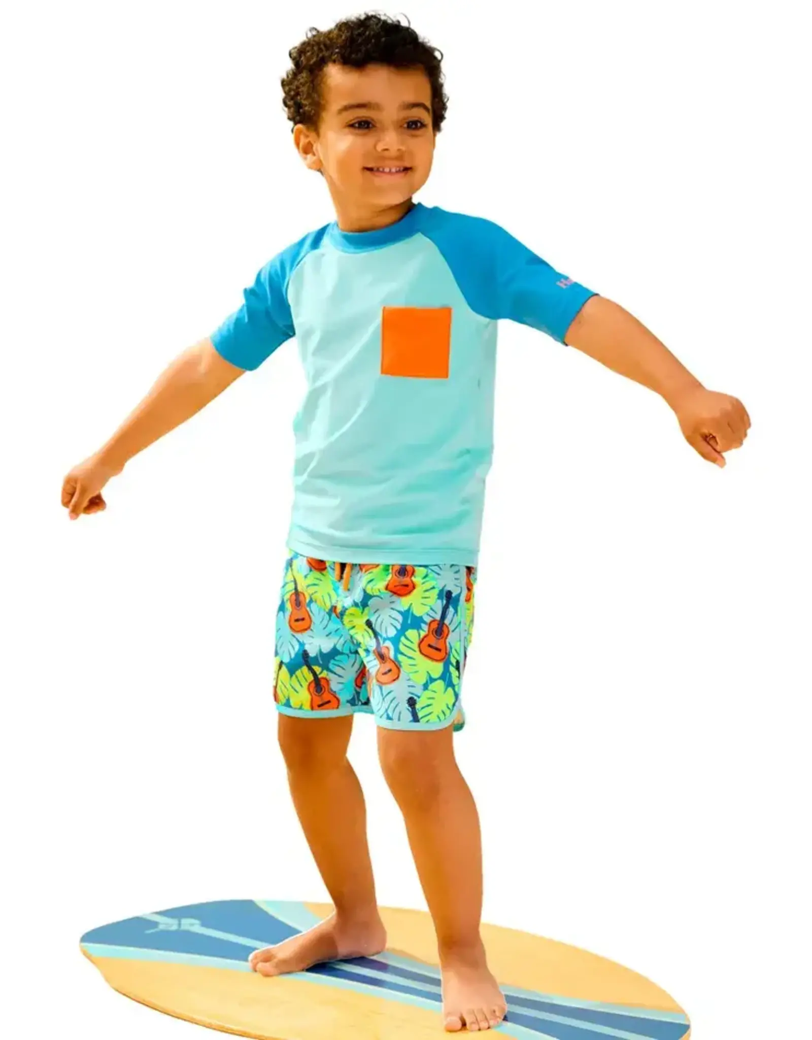 Hatley Tropical Guitars Swim Shorts
