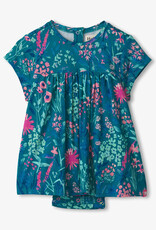 Hatley Wildflower One-Piece Babydoll Dress