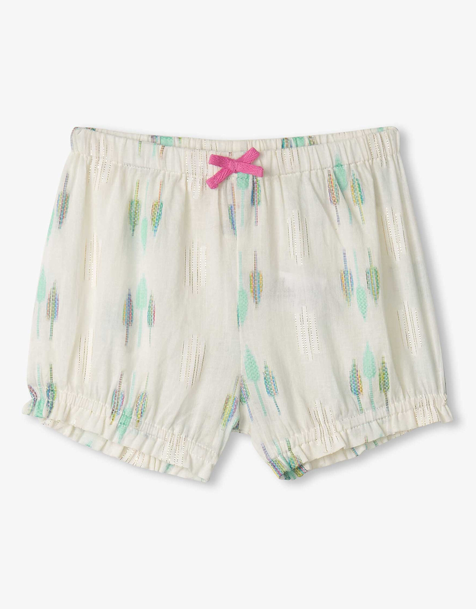 Hatley Blue Feather Pin Tuck Short Set