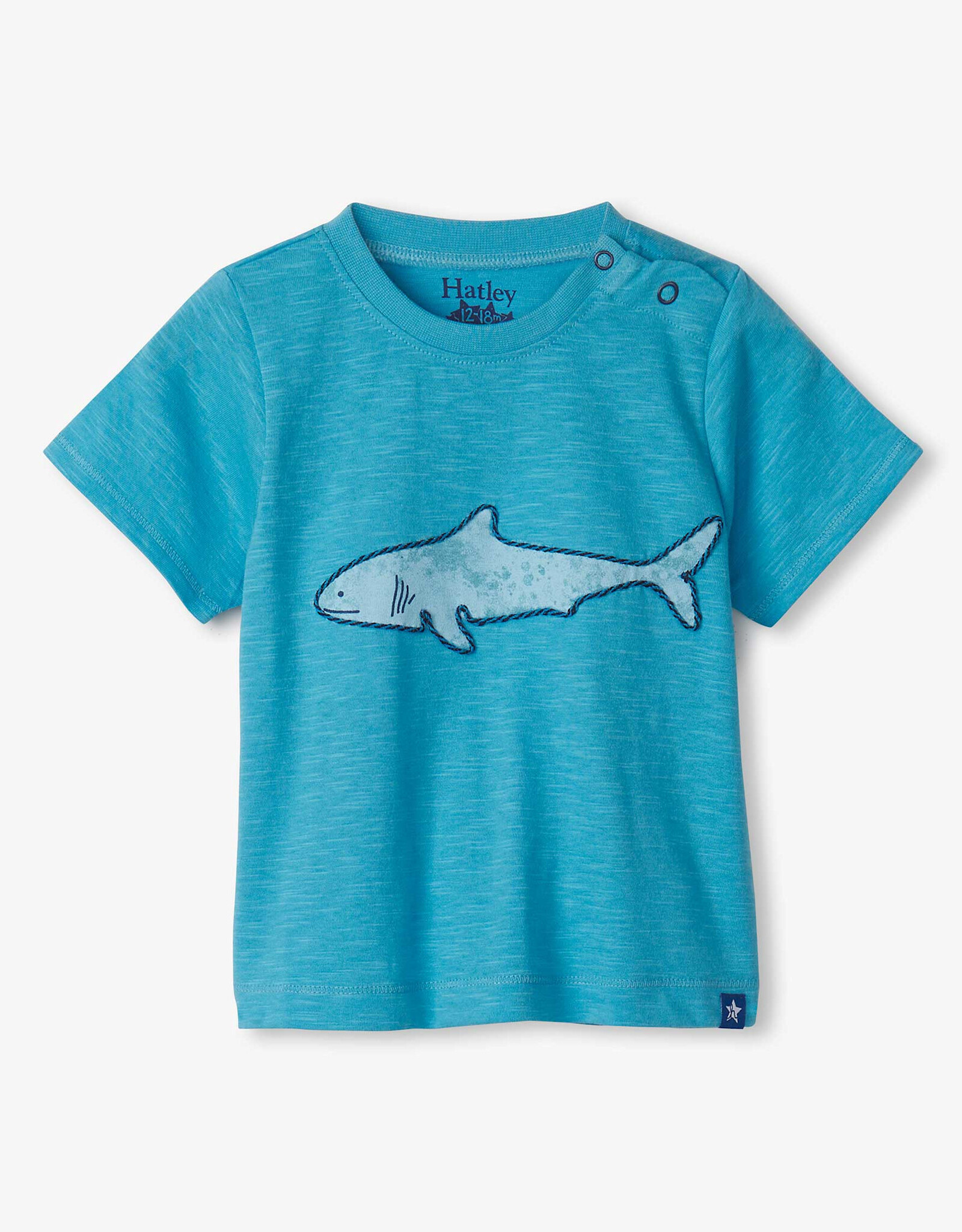 Hatley Blue Shark Graphic Tee