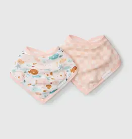 Loulou Lollipop Sun Kissed Bandana Bibs