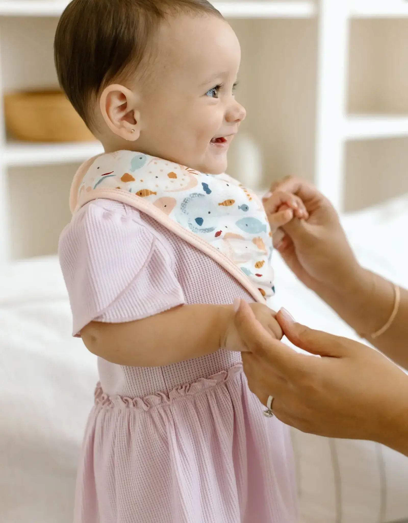 Loulou Lollipop Sun Kissed Bandana Bibs