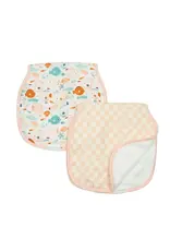Loulou Lollipop Sun Kissed Burp Pads