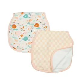 Loulou Lollipop Sun Kissed Burp Pads