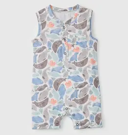 Loulou Lollipop Seals Short Romper