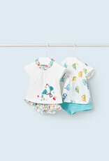 Mayoral Turquiose Bird Short Set